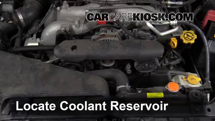 2011 Subaru Impreza 2.5i Premium 2.5L 4 Cyl. Wagon Coolant (Antifreeze) Flush Coolant